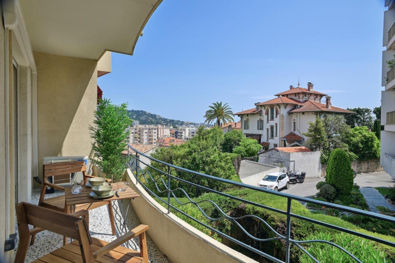 Designer Flat, Luxurious, Close From Palais, Terrasse, Private Garage, Air Conditoning Cannes Bagian luar foto