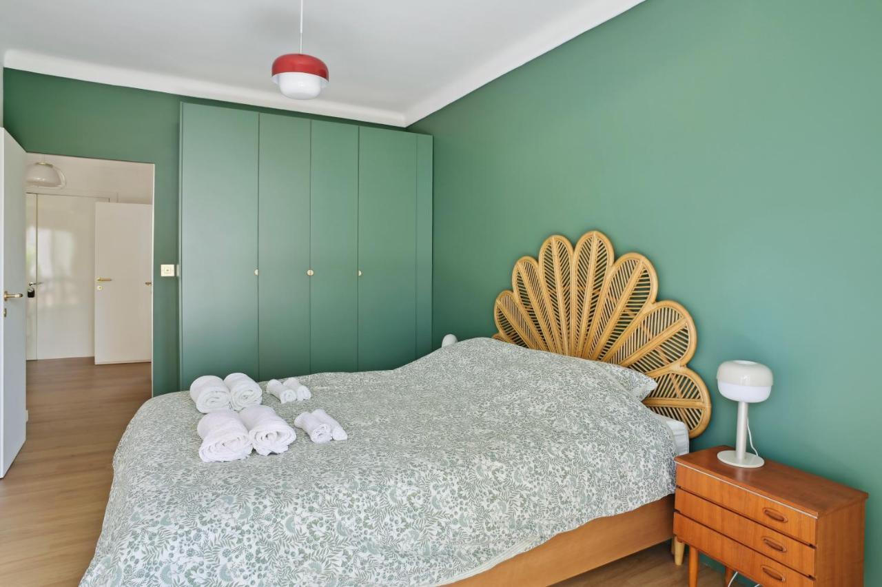Designer Flat, Luxurious, Close From Palais, Terrasse, Private Garage, Air Conditoning Cannes Bagian luar foto